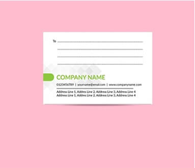 Address label